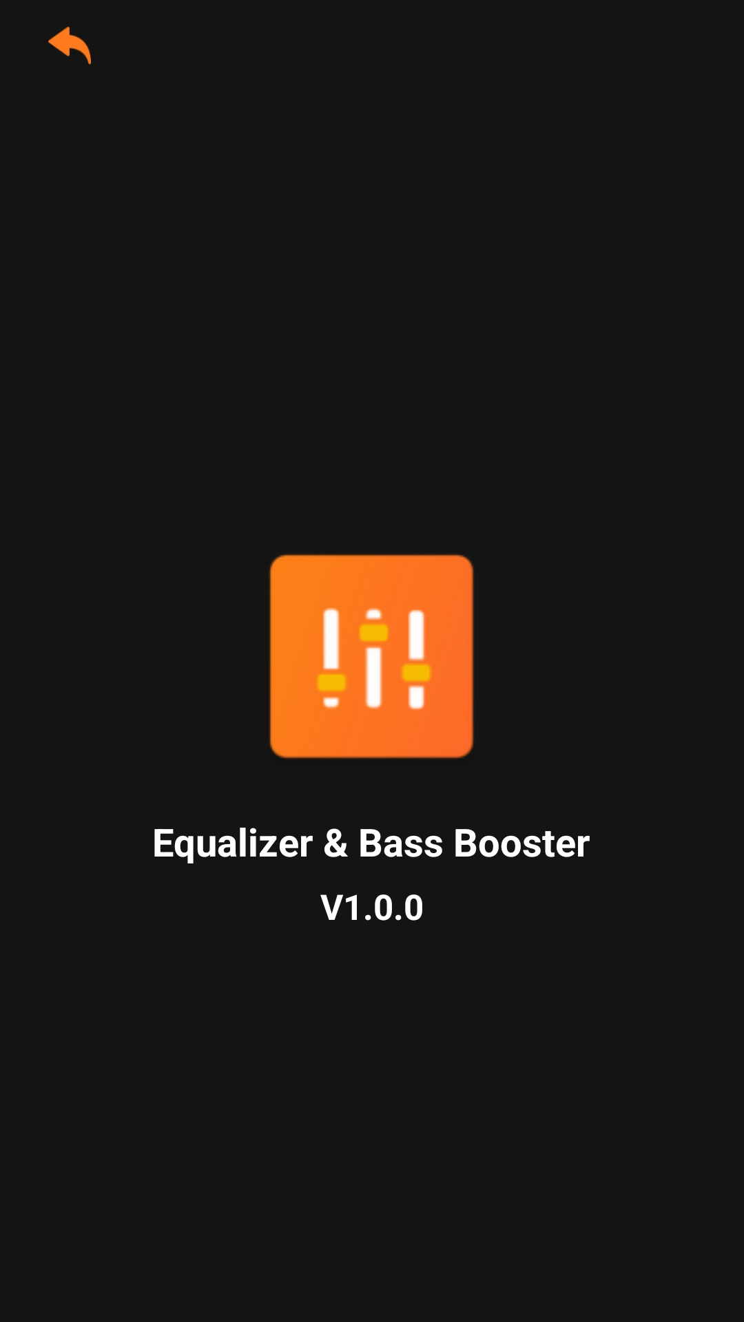Music Equalizer interface showing 10-band equalizer controls